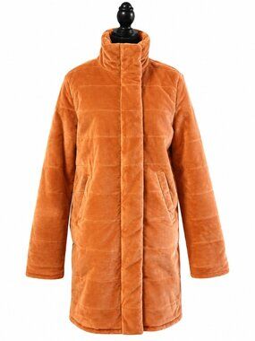 NWT JACKSON ROWE Sarin Cord Coat | Winter Rose - M
